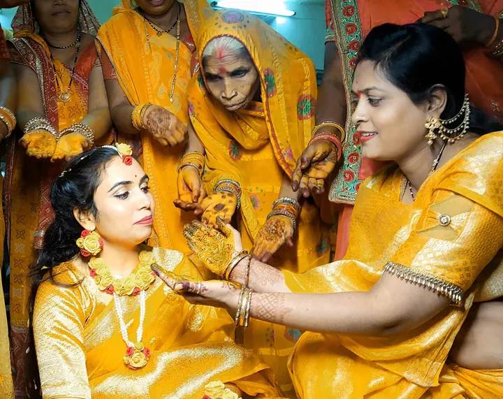 Haldi & Mehendi — wedding photograph by Soft Image