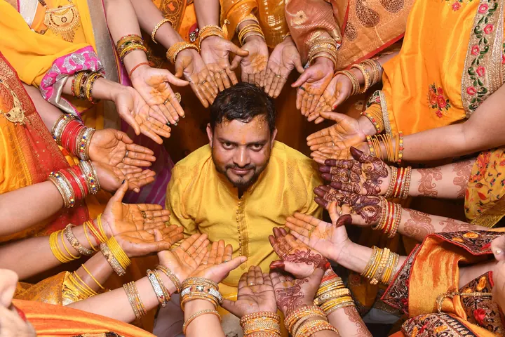 Haldi & Mehendi — wedding photograph by Soft Image
